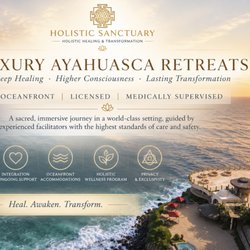 The Holistic Sanctuary - Luxury Private Licensed Ayahuasca Retreats and Ceremonies: 15 Years Higher Safety Record