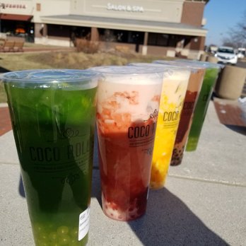 Coco Rolls - Get them just for the look! Gorgeous! - Bubble Tea Near Me - Crystal Lake, Illinois