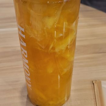 Harmony Tea Shoppe - Pineapple tea  Min - Ramen Near Me - Indianapolis, Indiana
