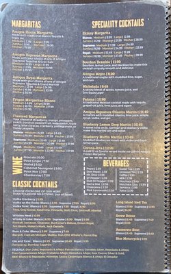 Menu photo 8 Amigos Mexican Grill Winston-Salem, NC