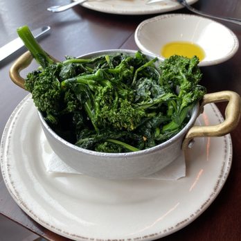 Osteria della Pace - Cime di Rapa (sautéed broccoli rabe, chili flakes, garlic oil): $10 - Italian Near Me - New York, New York Osteria della Pace - Cime di Rapa (sautéed broccoli rabe, chili flakes, garlic oil): $10 - Italian Near Me - New York, New York