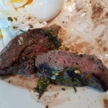 Beatrix - "Medium rare" steak, well, the pieces that had any pink on them. - New American Near Me - Chicago, Illinois Beatrix - "Medium rare" steak, well, the pieces that had any pink on them. - New American Near Me - Chicago, Illinois