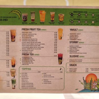 R&B Tea - Nitro - R&B Menu - Bubble Tea Near Me - Milpitas, California