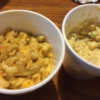 Grapewood Grill - Mac N Cheese and Potato salad (delicious). - Barbeque Near Me - Selma, California Grapewood Grill - Mac N Cheese and Potato salad (delicious). - Barbeque Near Me - Selma, California