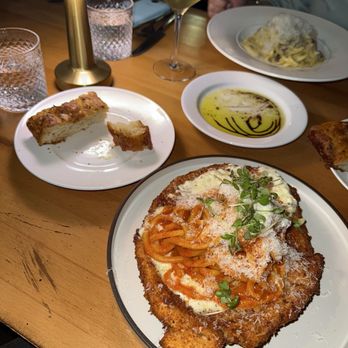 Vacanza Romana - Chicken parm and carbanara - Italian Near Me - El Dorado Hills, California Vacanza Romana - Chicken parm and carbanara - Italian Near Me - El Dorado Hills, California