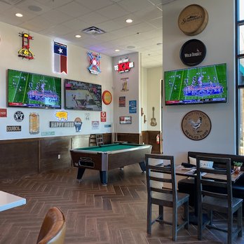 Barrel & Bones - TV screens make for sports entertainment. - Barbeque Near Me - Farmers Branch, Texas Barrel & Bones - TV screens make for sports entertainment. - Barbeque Near Me - Farmers Branch, Texas