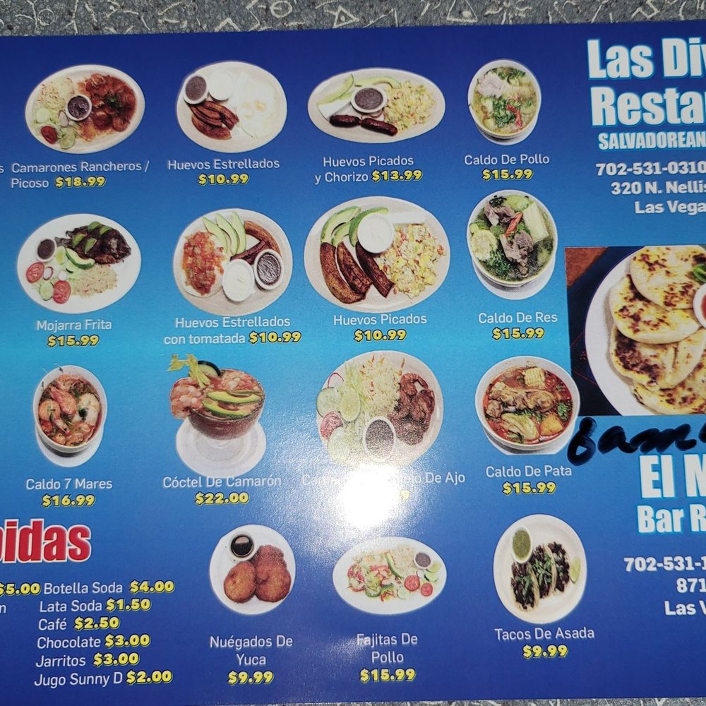 Las Divinas - Menu - Mexican Near Me - Las Vegas, Nevada Las Divinas - Menu - Mexican Near Me - Las Vegas, Nevada