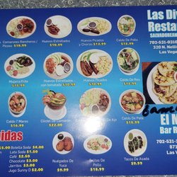 Las Divinas - Menu
