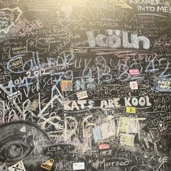 Hostel of the Sun - International Travellers' Chalkboard in Hostel of the Sun