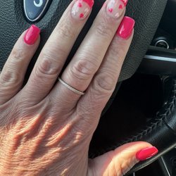 Nail Envy - Valentine's Day nails.