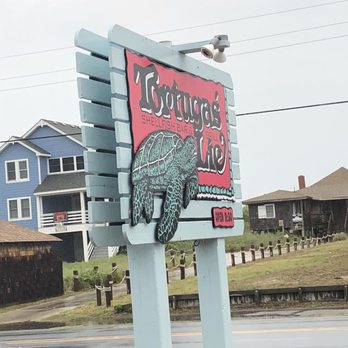Tortuga's Lie - Front sign - Seafood Near Me - Nags Head, North Carolina Tortuga's Lie - Front sign - Seafood Near Me - Nags Head, North Carolina