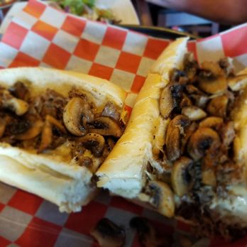 Ted's Stadium Kitchen and Pub - Steak & cheese sandwich (w/fries or salad) mushrooms added - Pubs Near Me - Cranston, Rhode Island