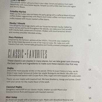 Kuba Cabana - Drink Menu - Cuban Near Me - Doral, Florida Kuba Cabana - Drink Menu - Cuban Near Me - Doral, Florida