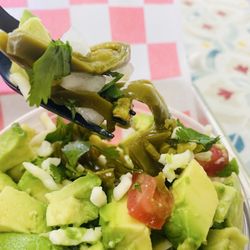 Laurita's Chicken - Cactus salad