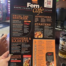 Fern Cafe - Menu