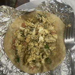 El Rodeo's Tex-Mex - Second taco, NO meat in sight!!