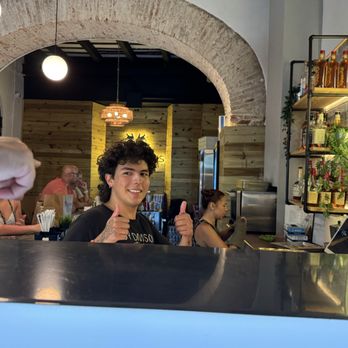 Dos Lobos Empanada Bar - Staff was awesome - Empanadas Near Me - San Juan, Puerto Rico