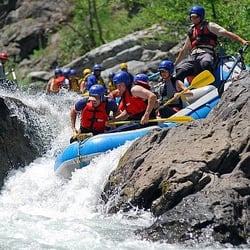 Momentum River Expeditions - Rafting in Northern California on the California Salmon River.