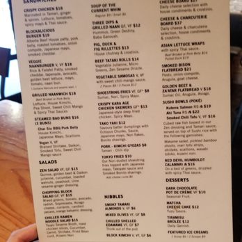 Block Kitchen + Bar - Lunch Menu - Sandwiches Near Me - Banff, Alberta Block Kitchen + Bar - Lunch Menu - Sandwiches Near Me - Banff, Alberta
