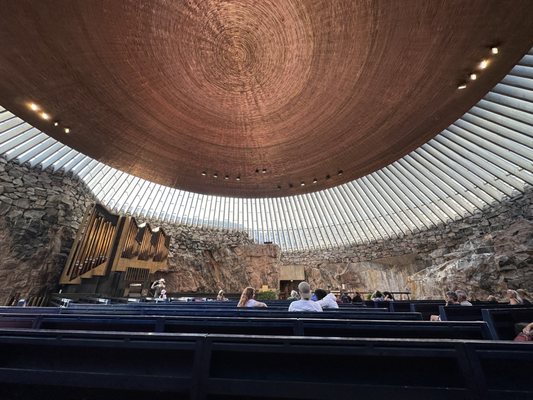 Temppeliaukio Church by null