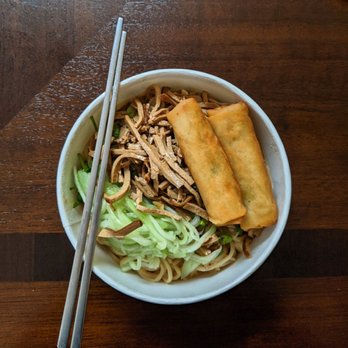 Jojo's Kitchen: Taiwan Eats - Mah Jiang Noodles Egg Rolls (2) - Taiwanese Near Me - Rancho Cucamonga, California