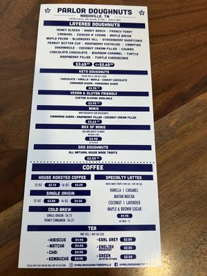 Menu photo 8 Parlor Doughnuts Nashville, TN Menu photo 8 Parlor Doughnuts Nashville, TN
