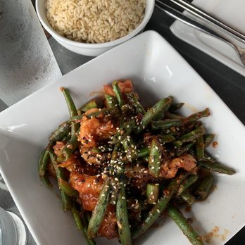 Starfish - Lemon pepper prawns with brown rice - Asian Fusion Near Me - Laguna Beach, California Starfish - Lemon pepper prawns with brown rice - Asian Fusion Near Me - Laguna Beach, California