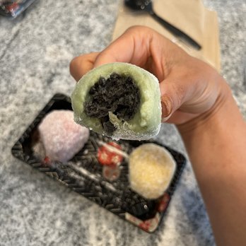 Phoenix Dessert - Red bean inside a mochi - Desserts Near Me - San Diego, California Phoenix Dessert - Red bean inside a mochi - Desserts Near Me - San Diego, California