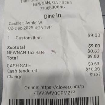 Golden Krust Caribbean Restaurant - proof of purchase of old dry mac-n- cheese, and extre dry rice and can kidney beans - Caribbean Near Me - Newnan, Georgia