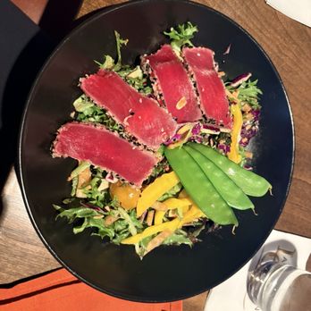 Land Ocean Restaurant Sparks - Sesame Seared Ahi Tuna Salad - New American Near Me - Sparks, Nevada Land Ocean Restaurant Sparks - Sesame Seared Ahi Tuna Salad - New American Near Me - Sparks, Nevada