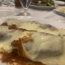 The eggplant rollatini was tasty and delicious The eggplant rollatini was tasty and delicious