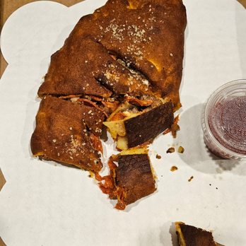 Goodfellas Deli & Drafthouse - OVER baked calzone - Delis Near Me - Sewickley, Pennsylvania