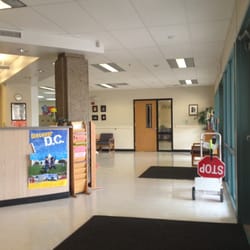 Cesar Chavez Middle School - walking to the counselors office