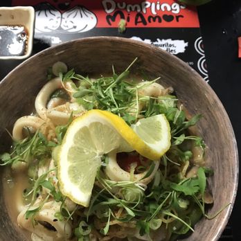 Dumplings Mi Amor - Calamari ramen special - Dim Sum Near Me - Miami, Florida