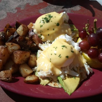 Cafe Kevah - crab benedict - New American Near Me - Big Sur, California Cafe Kevah - crab benedict - New American Near Me - Big Sur, California