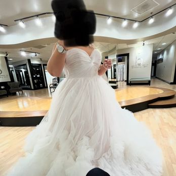 Bridals By Lori - Trying on dream gowns - Bridal Near Me - Atlanta, Georgia