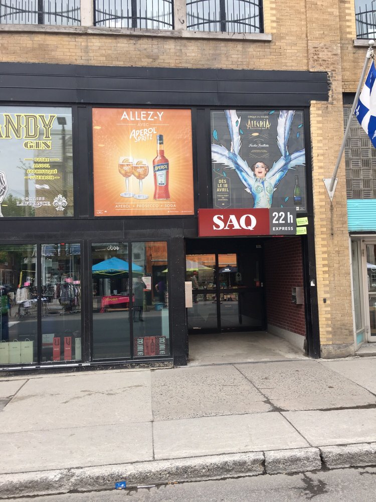 SAQ EXPRESS Updated August 2024 940 Avenue du MontRoyal E