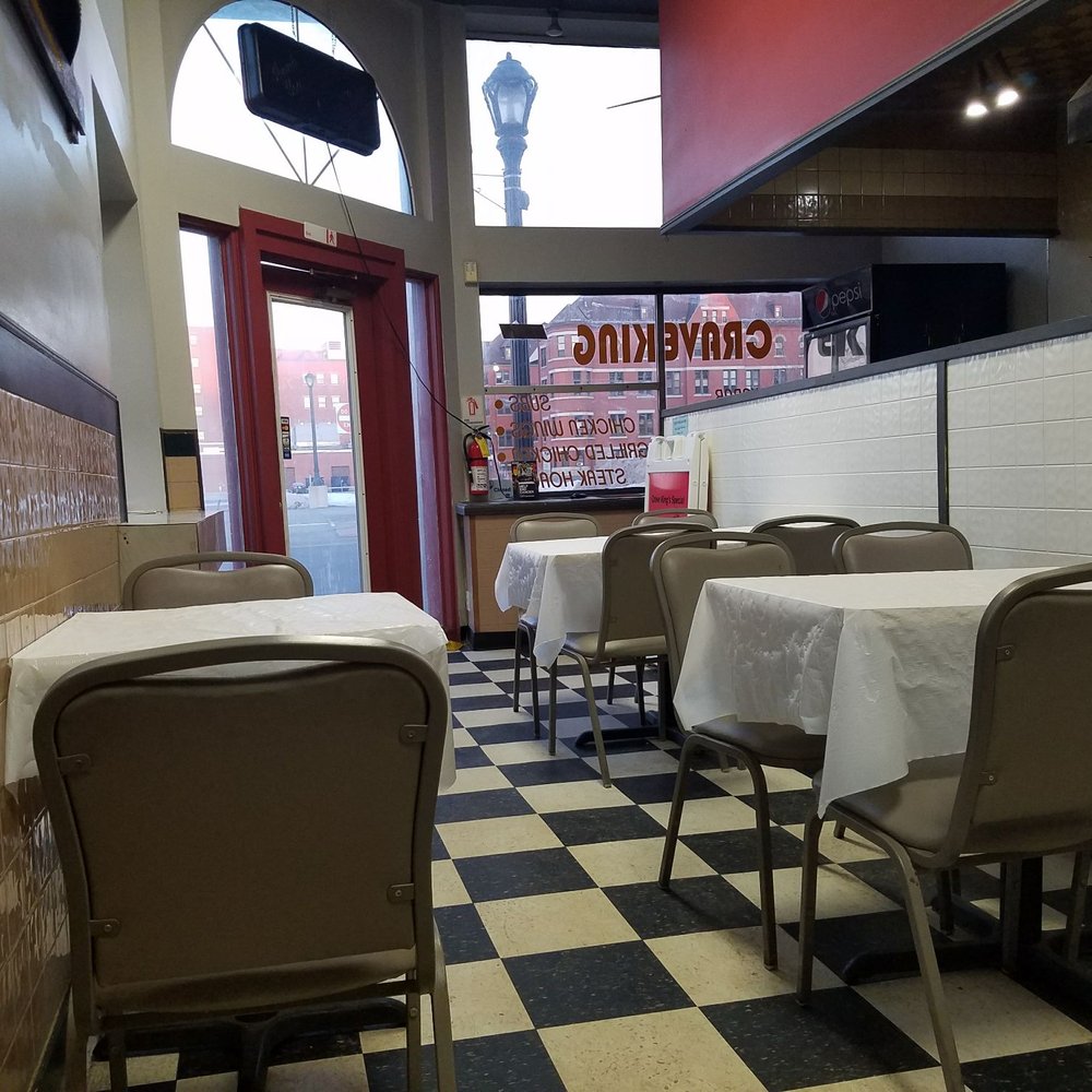 Crave King Restaurant - We can play Checkers on this floor! - Arabic Near Me - Lackawanna, New York