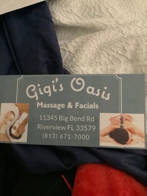 Gigi's Oasis Massage and Facials
