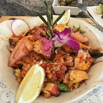 Taverna CasaNova - Octopus Salad - Mediterranean Near Me - Newark, New Jersey Taverna CasaNova - Octopus Salad - Mediterranean Near Me - Newark, New Jersey