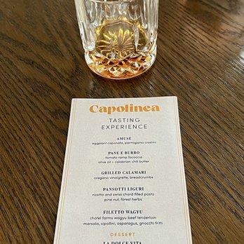 Capolinea - Tasting menu - meat please - Italian Near Me - Atlanta, Georgia