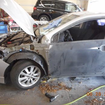 B&B Auto Body - In the process of being repaired and parts replaced - Body Shops Near Me - Thousand Oaks, California B&B Auto Body - In the process of being repaired and parts replaced - Body Shops Near Me - Thousand Oaks, California