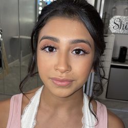 Trusted Meg with threading her entire face and eyebrows before her quince