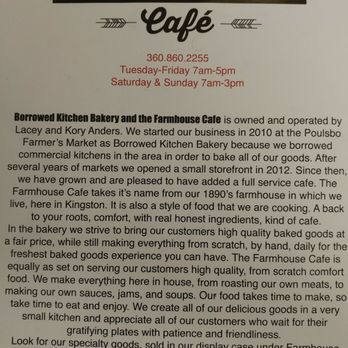 Borrowed Kitchen Bakery - Bakeries Near Me - Kingston, Washington
