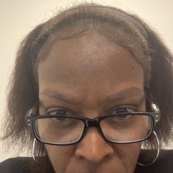 Serafina Nails & Spa - Raised and red damaged eyebrows - Nail Salons Near Me - Goodyear, Arizona