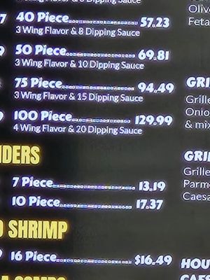 Menu photo 1 Chex Grill & Wings Charlotte, NC
