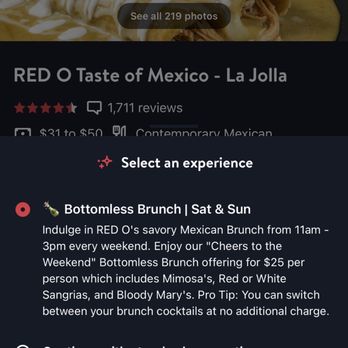 RED O - Brunch ad. General manager denied - Mexican Near Me - San Diego, California RED O - Brunch ad. General manager denied - Mexican Near Me - San Diego, California