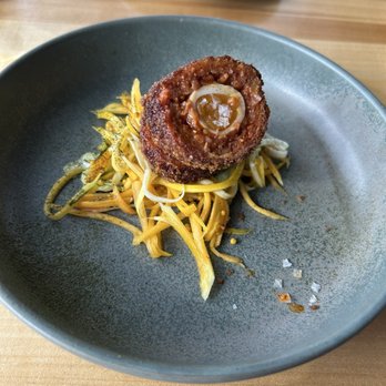 Sky Bistro - Scottish egg - Canadian (New) Near Me - Banff, Alberta