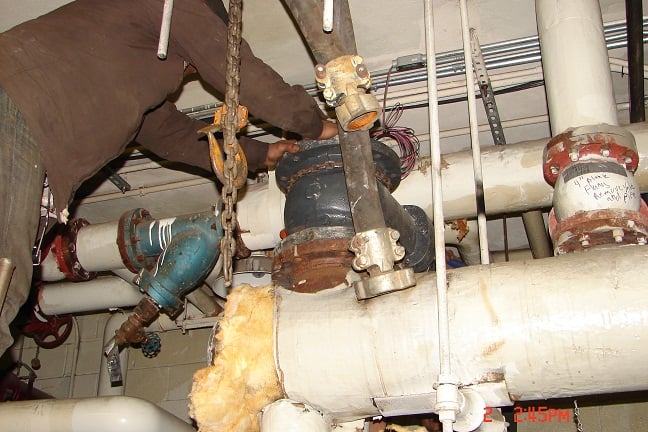 Slide of Plumbing Heating and Cooling