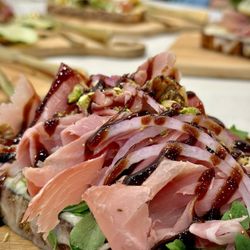 Toastique - Prosciutto and Fig & Prosciutto Toast